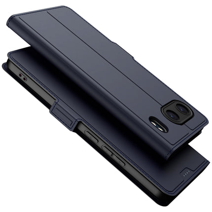 Kapa Noble Slim Magnetic Leather Flip Case Cover for OnePlus Nord 4 | Card Holder Stand Flip Wallet Case (Blue) - Mobizang