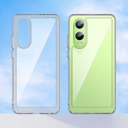 Kapa Unicorn Acrylic Clear Back Cover For OnePlus Nord CE 4 Lite | Slim Shockproof [Military Grade Protection] Hybrid Bumper Case (Clear Sides)
