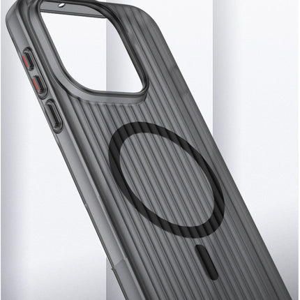 Kapa Wave Magnetic Frosted Grip Back Cover for Oppo Find X9 | [MagSafe Compatible] Wireless charging, Slim, Metal Buttons Matte Finish Back Case (Grey)
