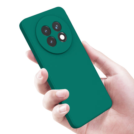 Kapa Matte Protective Lens Flexible Back Cover for Realme 13 PRO / 13 PRO PLUS | Slim Silicone with Soft Lining Shockproof Full Body Bumper Case (Green)