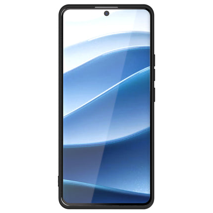 Kapa Matte Protective Lens Flexible Back Cover for Redmi Note 14 Pro (5G) | Slim Silicone with Soft Lining Shockproof Full Body Bumper Case (Black)