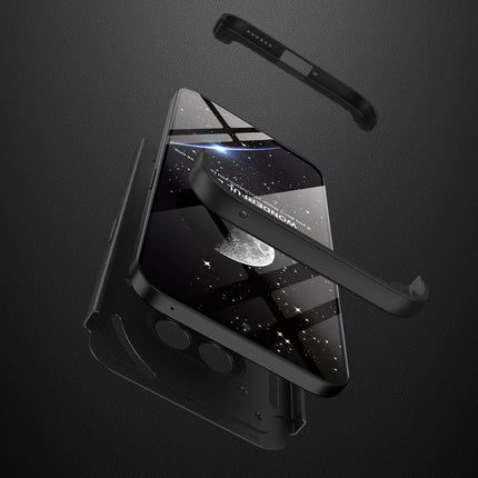 Kapa Double Dip Full 360 Protection Back Case Cover for Nothing Phone 2A (Black) - Mobizang