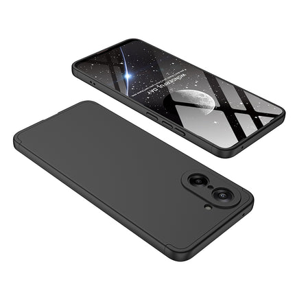Kapa Double Dip Full 360 Protection Back Case Cover for OnePlus Nord CE 5 (Black)