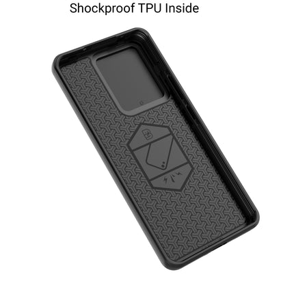 Kapa Armor Slider Back Cover for Realme 15 Pro 5G | Inbuilt Ring + Camera Slider Shockproof Lens Protection Bumper Back Case (Grey)