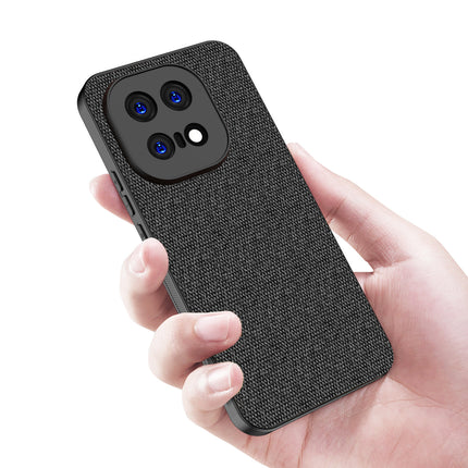 Kapa Soft Full Fabric Protective Back Case Cover for IQOO 15 5G | Shockproof Slim Hard Anti Slip Back Case (Black)