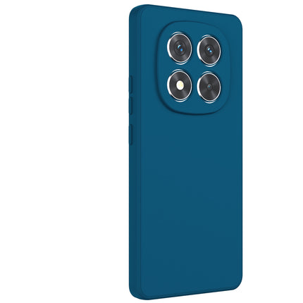 Kapa Matte Protective Lens Flexible Back Cover for Redmi Note 14 Pro (5G) | Slim Silicone with Soft Lining Shockproof Full Body Bumper Case (Blue)
