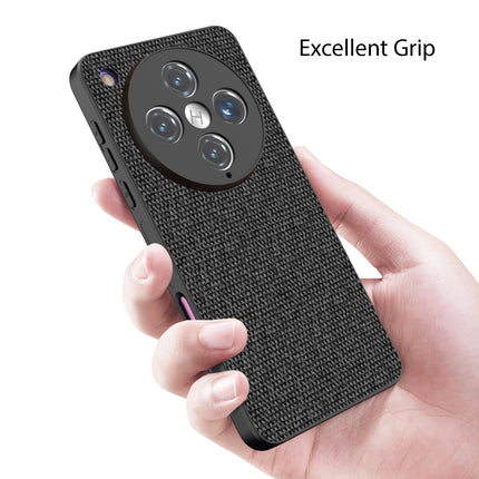 Kapa Soft Full Fabric Protective Back Case Cover for Oppo Find X8 Pro | Shockproof Slim Hard Anti Slip Back Case (Black) - Mobizang