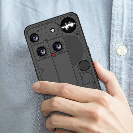 Kapa Double Dip Full 360 Protection Back Case Cover for Nothing Phone 3 5G (Black) - Mobizang