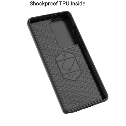 Kapa Armor Slider Back Cover for Vivo V60 / V60e / Vivo T4 Pro 5G | Inbuilt Ring + Camera Slider Shockproof Lens Protection Bumper Back Case (Grey) - Mobizang