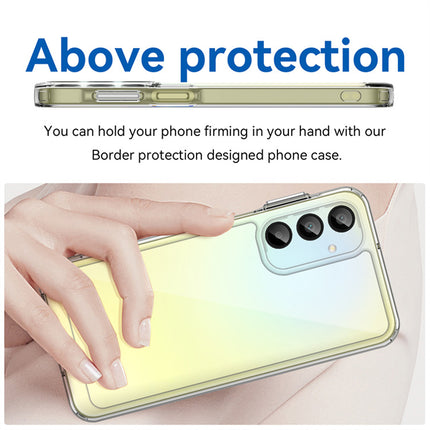 Kapa Unicorn Acrylic Clear Back Cover For Samsung Galaxy A16 | Slim Shockproof [Military Grade Protection] Hybrid Bumper Case (Clear Sides)