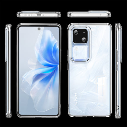 Kapa Shield Clear Acrylic Back Shock Proof Case Cover for Vivo V30 (5G) / Vivo 30 Pro (5G) (Transparent) - Mobizang