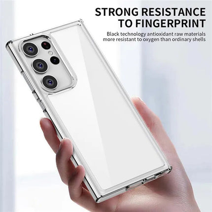 Kapa Shield Clear Acrylic Back Shock Proof Case Cover for Samsung Galaxy S24 Ultra (Transparent)