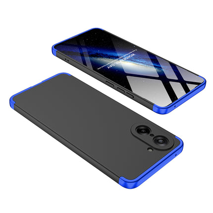 Kapa Double Dip Full 360 Protection Back Case Cover for OnePlus Nord CE 5 (Blue,Black)