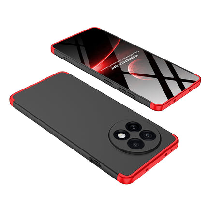 Kapa Double Dip Full 360 Protection Back Case Cover for OnePlus 13R (Red,Black)