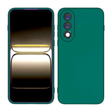 Kapa Matte Protective Lens Flexible Back Cover for OnePlus Nord 5 | Slim Silicone with Soft Lining Shockproof Full Body Bumper Case (Green)