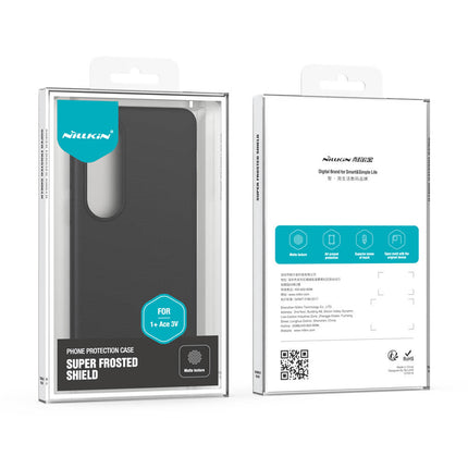 Kapa Super Frosted Shield Hard Back Case Cover for OnePlus Nord CE 4 | Shockproof Anti-Scratch & Anti-Slip Dual Layer Tough Case (Black) - Mobizang
