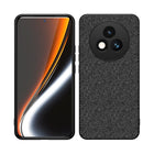 Kapa Soft Full Fabric Protective Back Case Cover for Realme P3 PRO 5G | Shockproof Slim Hard Anti Slip Back Case (Black)