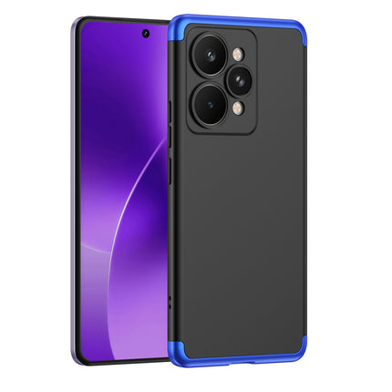 Kapa Double Dip Full 360 Protection Back Case Cover for Realme 15 Pro 5G (Blue,Black)