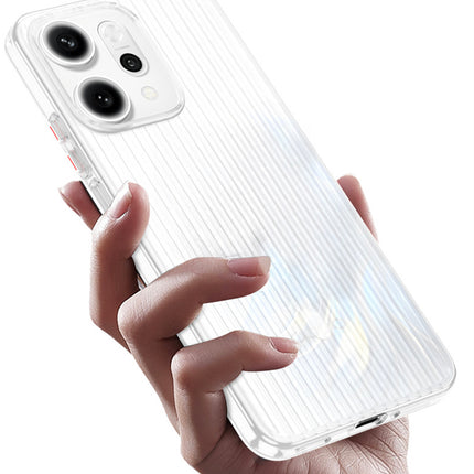 Kapa Wave Frosted Grip Back Cover for Oppo Reno 14 5G | Ultra Slim [With Metal Buttons] Matte Finish Back Case (White)