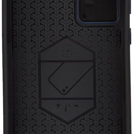 Kapa Armor Slider Back Cover for Samsung Galaxy A55 (5G) | Inbuilt Ring + Camera Slider Shockproof Lens Protection Bumper Back Case (Grey)