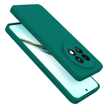 Kapa Matte Protective Lens Flexible Back Cover for Realme 13 PRO / 13 PRO PLUS | Slim Silicone with Soft Lining Shockproof Full Body Bumper Case (Green)