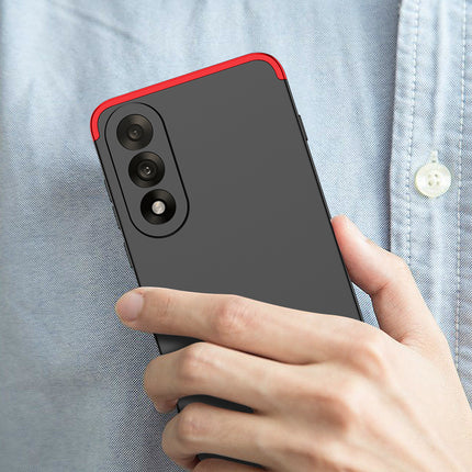 Kapa Double Dip Full 360 Protection Back Case Cover for OnePlus Nord 5 (Red,Black)