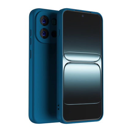 Kapa Matte Protective Lens Flexible Back Cover for OnePlus 13S | Slim Silicone with Soft Lining Shockproof Full Body Bumper Case (Blue)