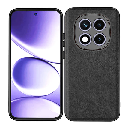 Kapa Tux Leather Back Cover for Redmi Note 15 Pro 5G | Slim Shockproof Camera Protection Bumper Case (Black) - Mobizang