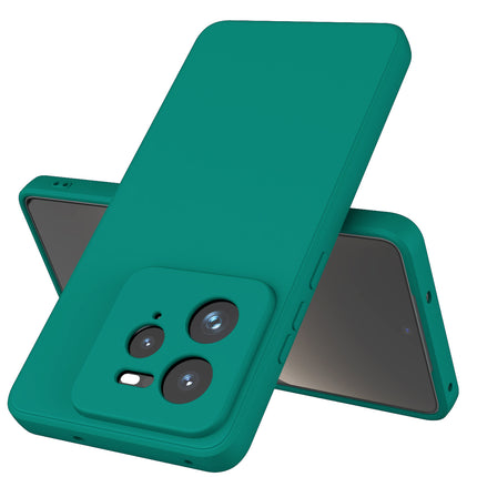 Kapa Matte Protective Lens Flexible Back Cover for Realme GT 7 PRO | Slim Silicone with Soft Lining Shockproof Full Body Bumper Case (Green)