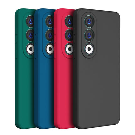 Kapa Matte Protective Lens Flexible Back Cover for OnePlus Nord CE 4 | Slim Silicone with Soft Lining Shockproof Full Body Bumper Case (Black)