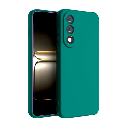 Kapa Matte Protective Lens Flexible Back Cover for OnePlus Nord 5 | Slim Silicone with Soft Lining Shockproof Full Body Bumper Case (Green)