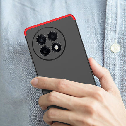 Kapa Double Dip Full 360 Protection Back Case Cover for OnePlus 13R (Red,Black)