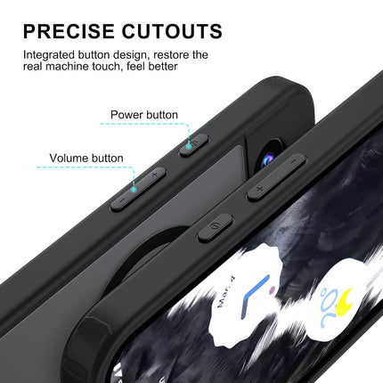 Kapa Shield Clear Acrylic Back Shock Proof Case Cover for Google Pixel 8A (Transparent)