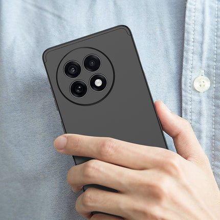 Kapa Double Dip Full 360 Protection Back Case Cover for OnePlus 13R (Black) - Mobizang