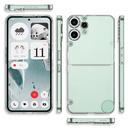 Kapa Frosted Double Dip Full 360 Protection Back Case Cover for CMF Phone 2 Pro (Frosted Clear) - Mobizang