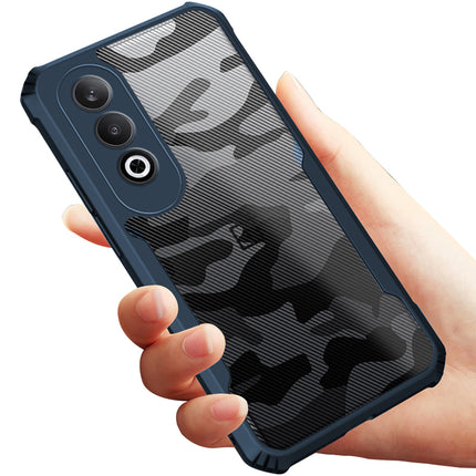 Kapa Beetle Camouflage Back Cover for OnePlus Nord CE 4 | [Military Grade Protection] Shock Proof Slim Hybrid Bumper Case (Blue)