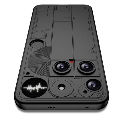 Kapa Double Dip Full 360 Protection Back Case Cover for Nothing Phone 3 5G (Black) - Mobizang