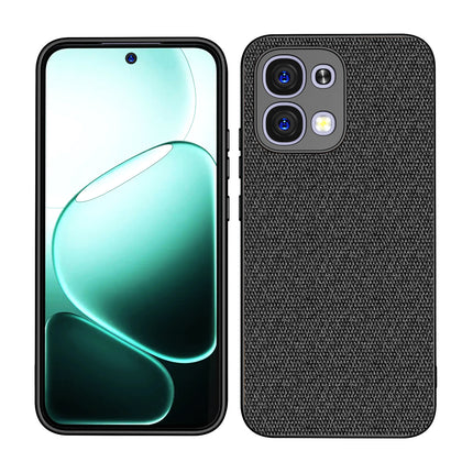 Kapa Soft Full Fabric Protective Back Case Cover for Oppo F31 5G | Shockproof Slim Hard Anti Slip Back Case (Black)