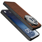 Kapa Tux Leather Back Cover for Nothing Phone 3A Pro | Slim Shockproof Camera Protection Bumper Case (Brown)