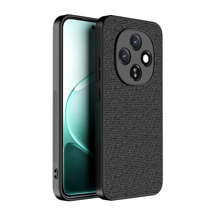 Kapa Soft Full Fabric Protective Back Case Cover for Oppo F31 Pro 5G | Shockproof Slim Hard Anti Slip Back Case (Black) - Mobizang