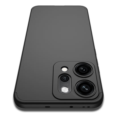 Kapa Double Dip Full 360 Protection Back Case Cover for Oppo Reno 14 Pro 5G (Black)