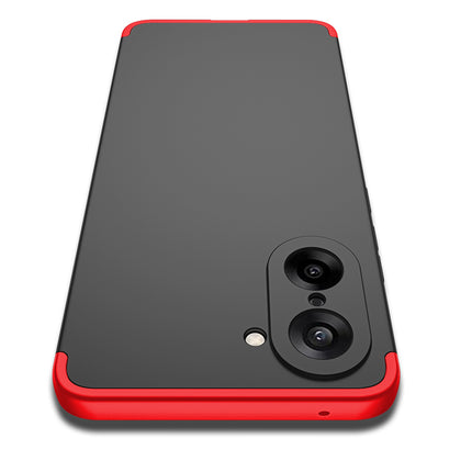 Kapa Double Dip Full 360 Protection Back Case Cover for OnePlus Nord CE 5 (Red,Black)
