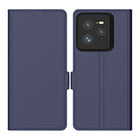 Kapa Noble Slim Magnetic Leather Flip Case Cover for Realme GT 7 PRO | Card Holder Stand Flip Wallet Case (Blue)