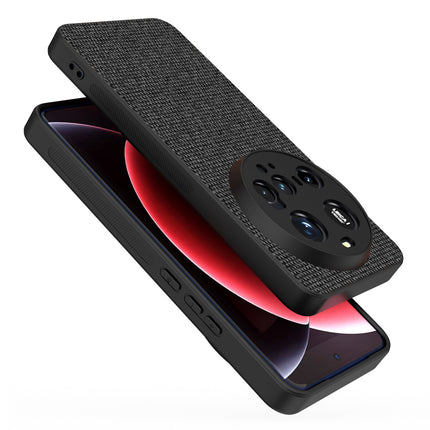 Kapa Soft Full Fabric Protective Back Case Cover for Xiaomi 15 Ultra | Shockproof Slim Hard Anti Slip Back Case (Black)
