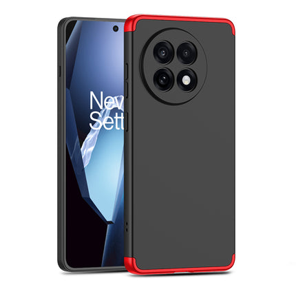 Kapa Double Dip Full 360 Protection Back Case Cover for OnePlus 13R (Red,Black)