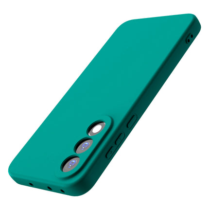 Kapa Matte Protective Lens Flexible Back Cover for OnePlus Nord 5 | Slim Silicone with Soft Lining Shockproof Full Body Bumper Case (Green)