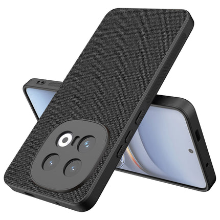 Kapa Soft Full Fabric Protective Back Case Cover for Iqoo 13 (5G) | Shockproof Slim Hard Anti Slip Back Case (Black)