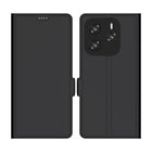 Kapa Noble Slim Magnetic Leather Flip Case Cover for Redmi Note 14 (5G) | Card Holder Stand Flip Wallet Case (Black) - Mobizang