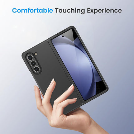 Kapa Ultra Thin Back Case for Samsung Galaxy Z Fold 7 | Full Body Protection Hard Back Cover, Black