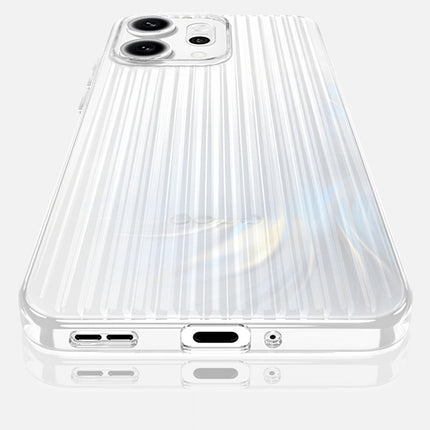 Kapa Wave Frosted Grip Back Cover for Oppo Reno 14 5G | Ultra Slim [With Metal Buttons] Matte Finish Back Case (White)